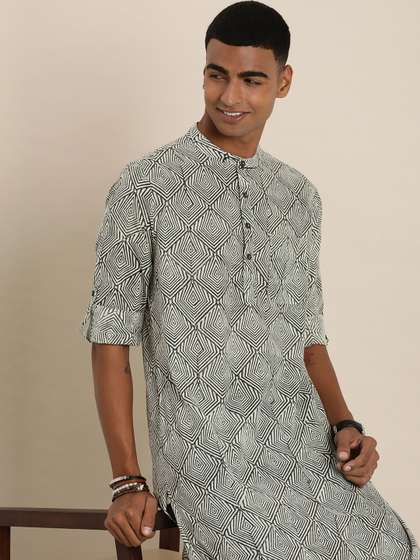 Taavi Bagru Pure Cotton Kurta