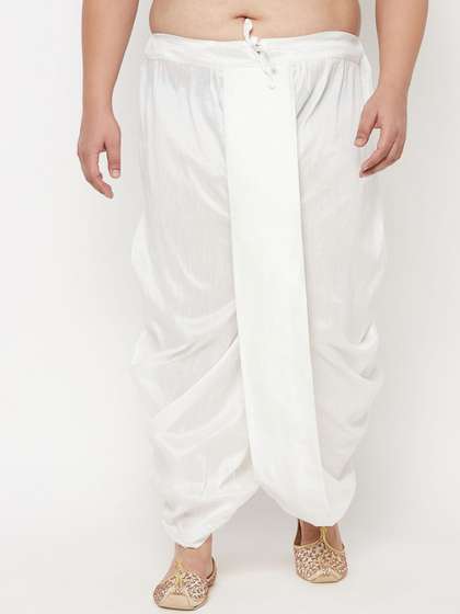 VASTRAMAY Men Plus
                      Cowl Dhoti Pants