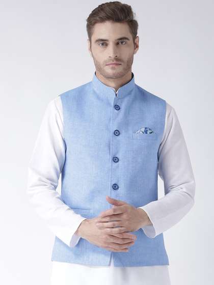 hangup trend Men Woven Nehru Jacket