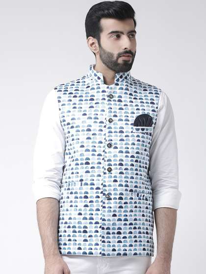 hangup trend Men Printed Nehru Jackets