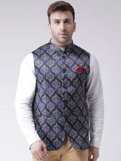 hangup trend Men Printed Nehru Jackets