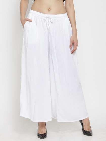 Clora Creation Women Flared Palazzos