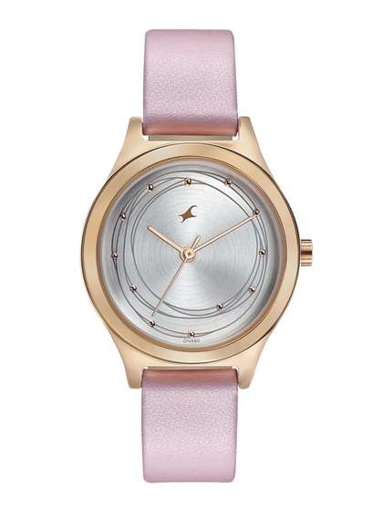 Fastrack Style Up Quartz
                    Analog With Silver Dial Watch For Girls -
                    Nt6152wl02