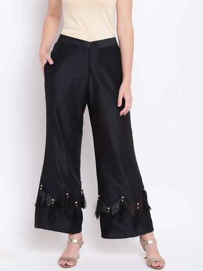 RIVI Women Pure Cotton Palazzos