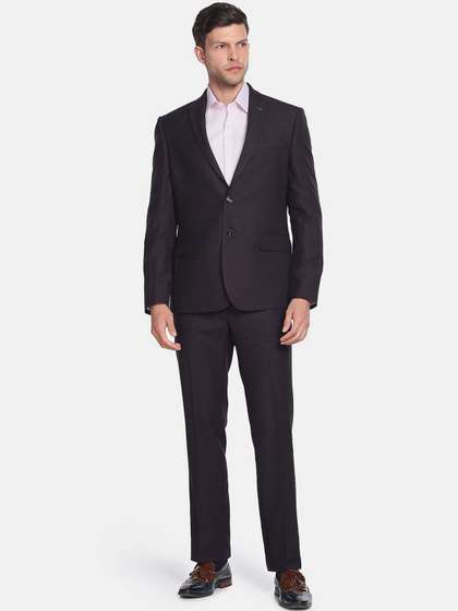 Arrow Men 2-Piece
                        Self Design Single-Breasted Suit