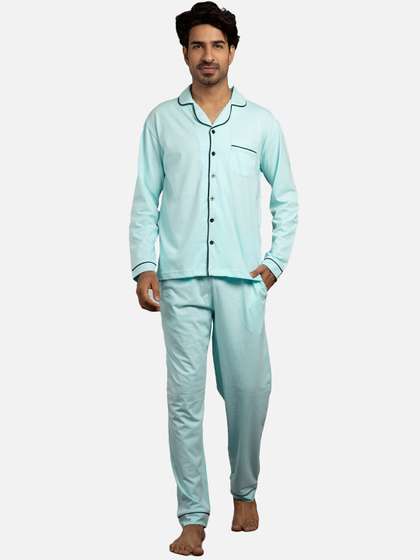 Nite Flite Men 2
                          Pieces Pure Cotton Night suit