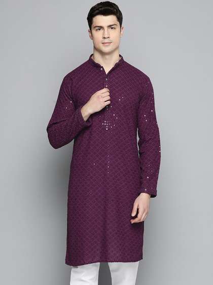 Jompers Men Pure Cotton Kurta