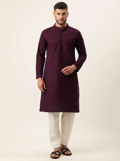 Kryptic Men Pure Cotton Kurta