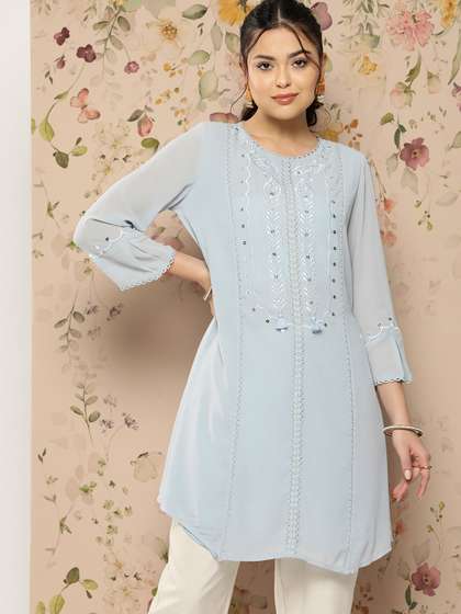 Nayam By Lakshita
                        Embroidered Embellished Tunic