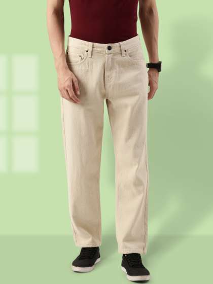 Bene Kleed Pure Cotton Mid-Rise Relaxed Fit Denim Jeans