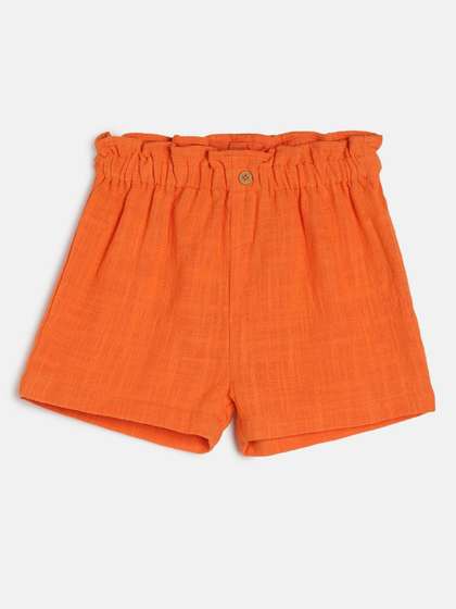 MINI KLUB Girls Cotton
                    Shorts
