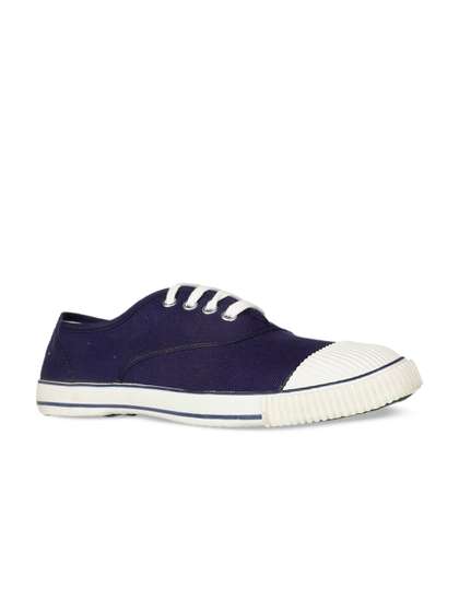 Bata Lightweight Textile Upper Sneakers with Cushioned Comfort Sole