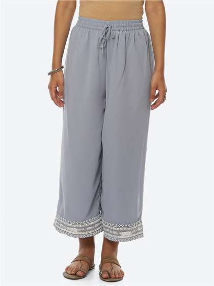 Rangriti Women Ethnic Straight Palazzos