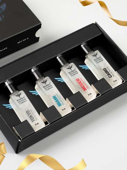 Bombay Shaving Company Premium Men Set Of 4 Eau De Parfum 8 ml Each