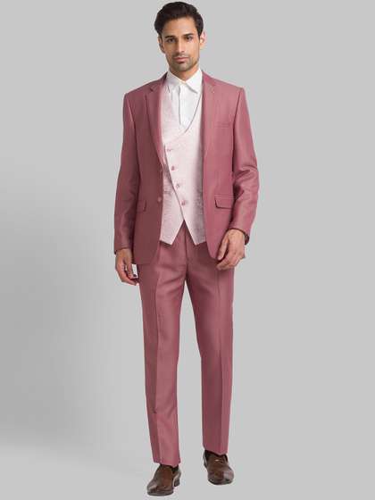 Raymond Men
                        Single-Breasted Three-Piece Formal Suit