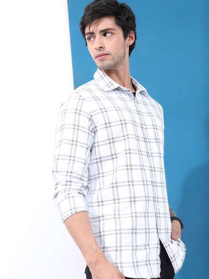 HIGHLANDER Men Checked Casual Shirt