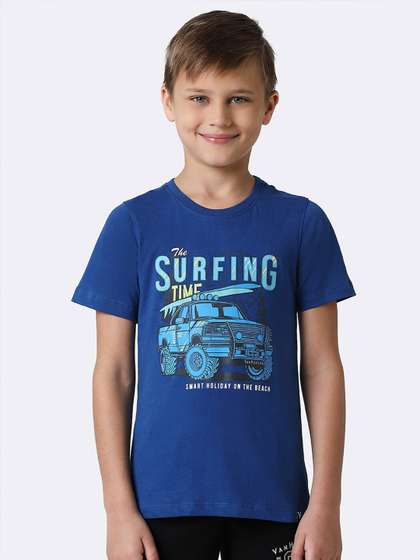 Van Heusen Boys Graphic Printed Pure Cotton T-shirt