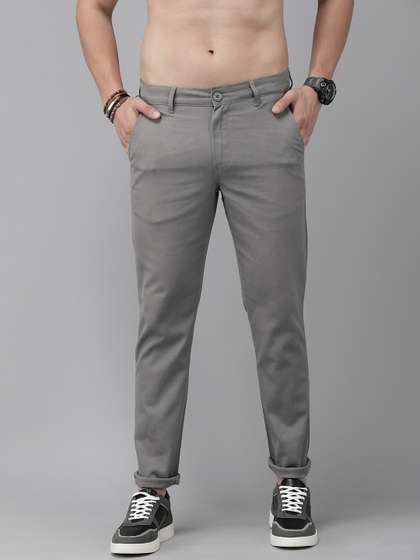 The Roadster Life
                        Co. Men Chinos Tapered Fit Trousers