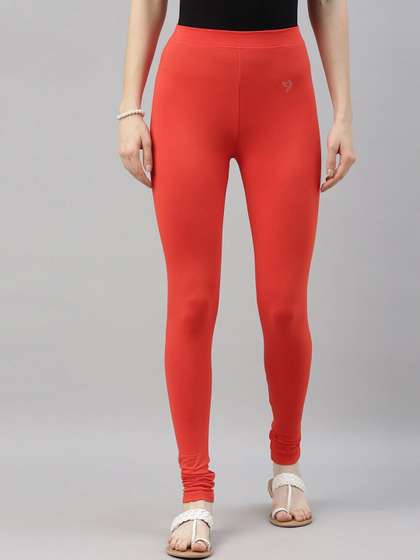 TWIN BIRDS
                        Churidar-Length Leggings
