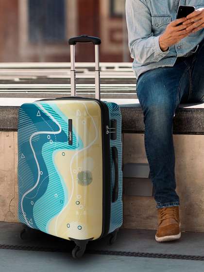 Safari Coastline
                          Printed Poly Carbonate Medium Hard Trolley Bag
                          - 65 cm
