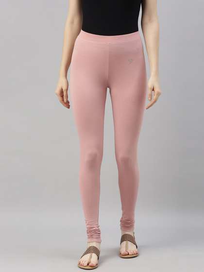 TWIN BIRDS Mid Rise
                        Churidar Length Leggings