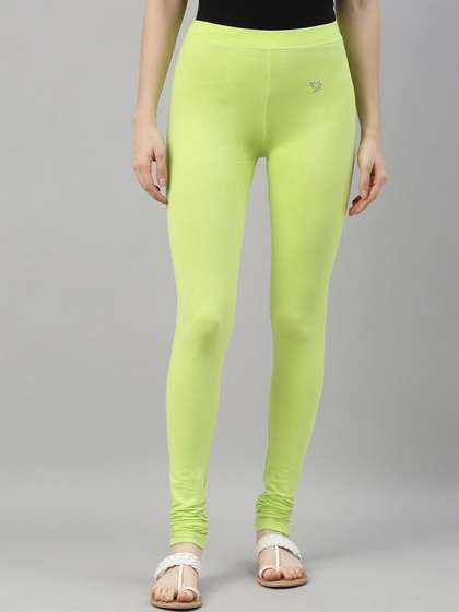 TWIN BIRDS High-Rise
                        Churidar Length Leggings