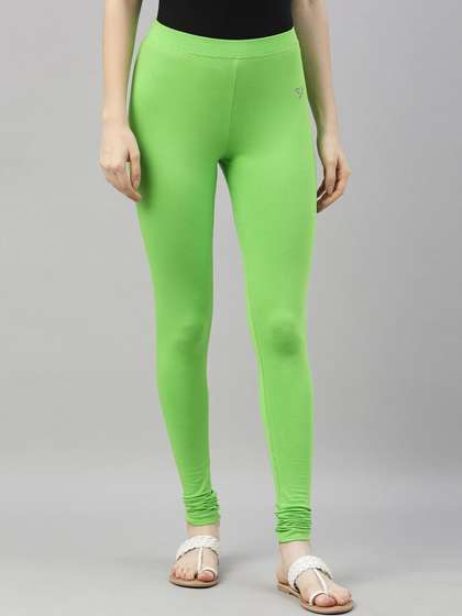 TWIN BIRDS
                        Churidar-Length Leggings