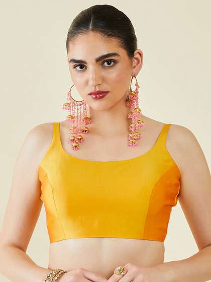 Soch Sleeveless
                          Saree Blouse
