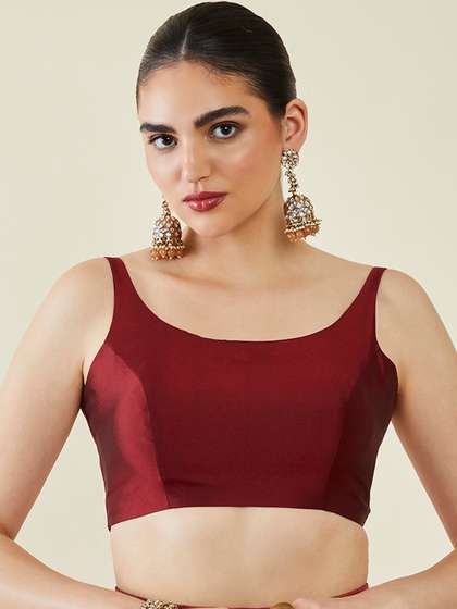 Soch Sleeveless
                          Saree Blouse