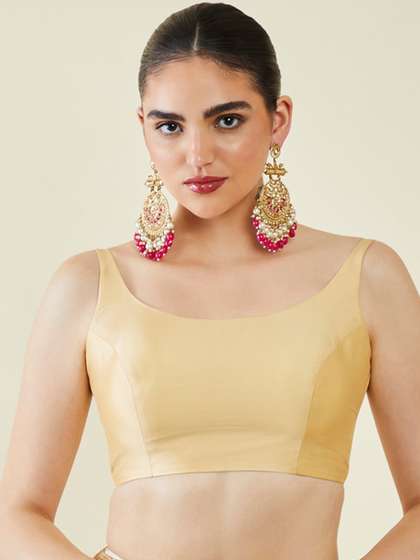 Soch Sleeveless Saree Blouse