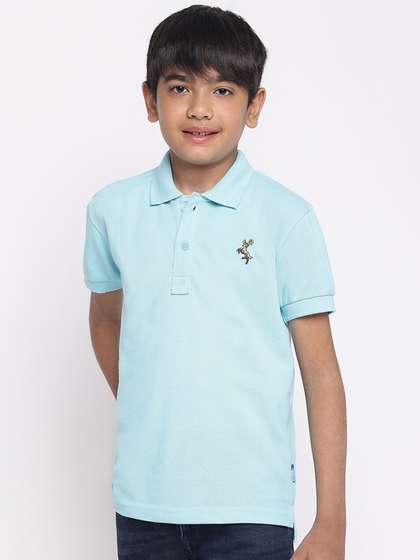 Lil Tomatoes Boys Polo
                    Collar Cotton T-shirt
