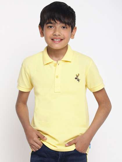 Lil Tomatoes Boys Polo
                    Collar Short Sleeves T-shirt