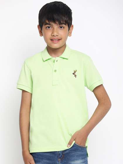 Lil Tomatoes Boys
                    Regular Fit Polo Collar T-shirt