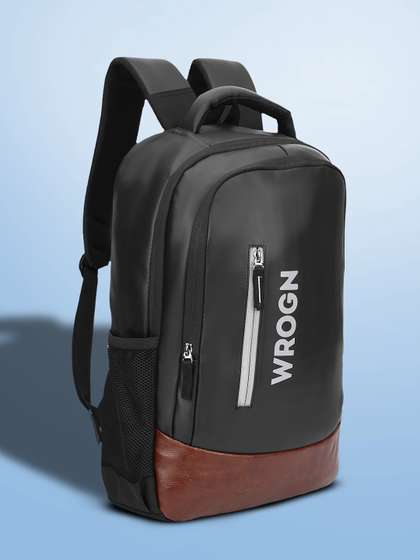 WROGN X fwd
                        Typography Printed Ergonomic Large Backpack with
                        USB Charging Port 30 L