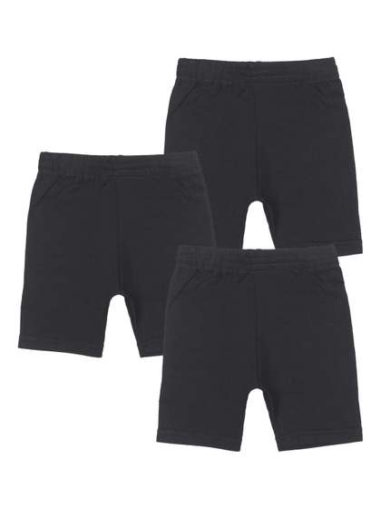 Bodycare Kids Girls
                      Cotton Pack Of 3 Sports Shorts