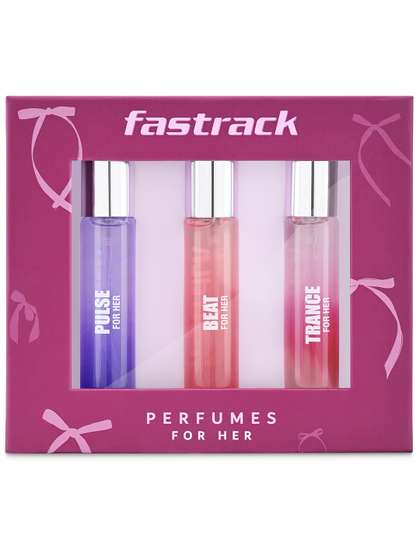 Fastrack Set Of 3 Travel
                    Pack Fragrance Gift Set 20ml Each