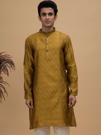 NEUDIS Ethnic Woven Design Kurta