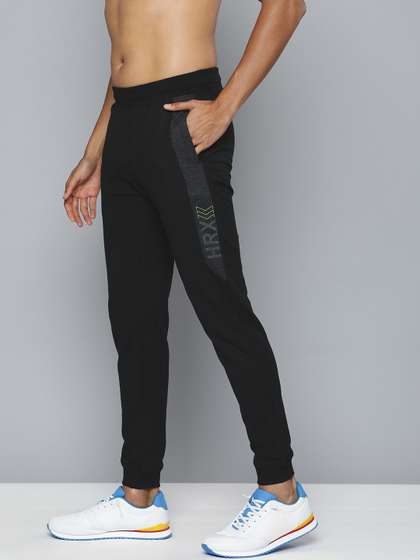 HRX by Hrithik Roshan Regular Fit Brand Logo Printed Casual Joggers