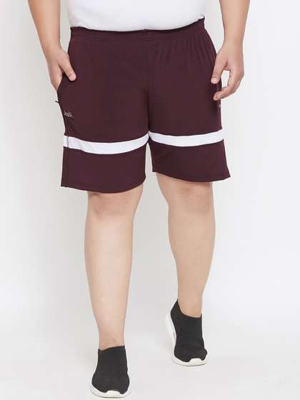 bigbanana Men Plus
                        Size Mid-Rise Training & Gym Rapid-Dry
                        Shorts