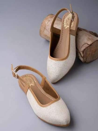 Shoetopia Girls
                          Pointed Toe Slingback Flats