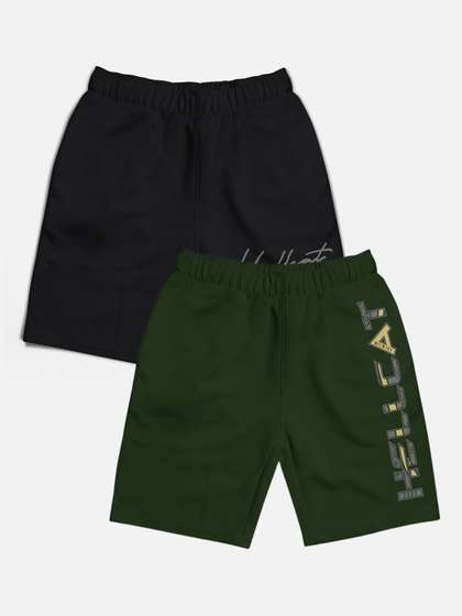HELLCAT Boys Green
                    Sports Shorts