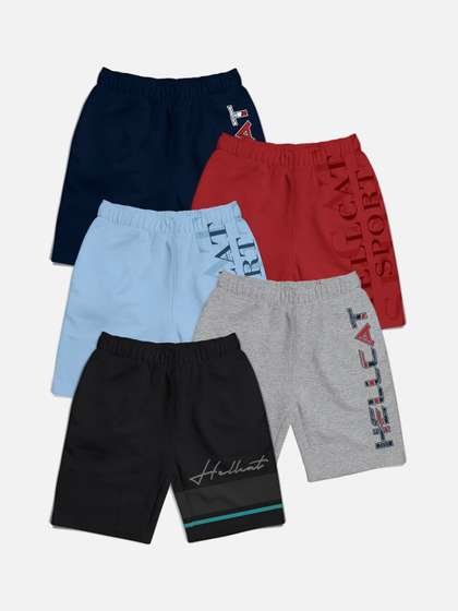 HELLCAT Boys Pack of 5
                    Regular Shorts