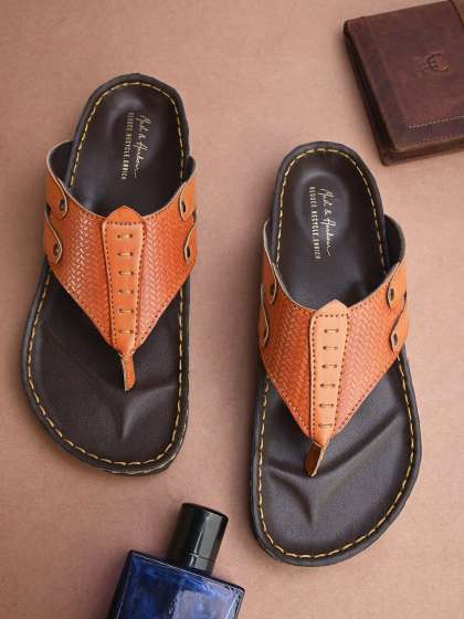 Price History of Mast Harbour Men Textured Comfort Sandals from Myntra 111 8552026