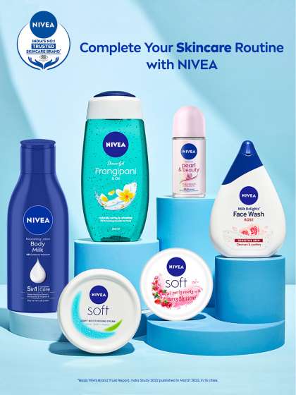 Nivea Women Set Of 2 Pearl & Beauty Deodorant Roll On with Avocado Oil - 50ml Each