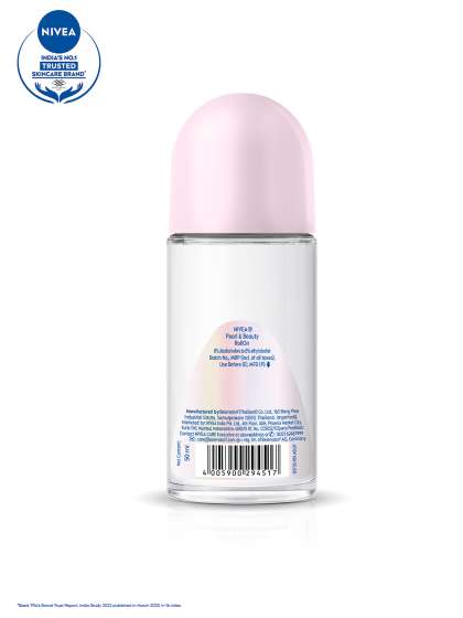 Nivea Women Set Of 2 Pearl & Beauty Deodorant Roll On with Avocado Oil - 50ml Each