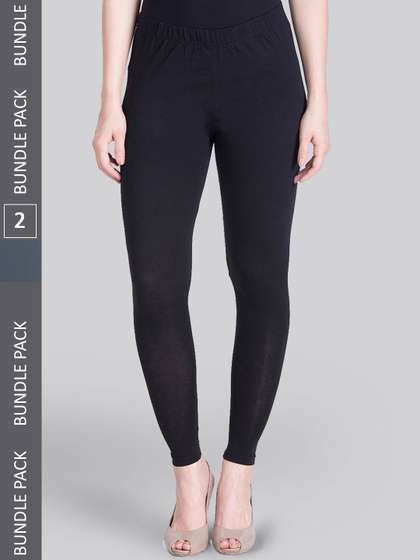 LYRA Pack Of 2 Ankle
                        Length Leggings