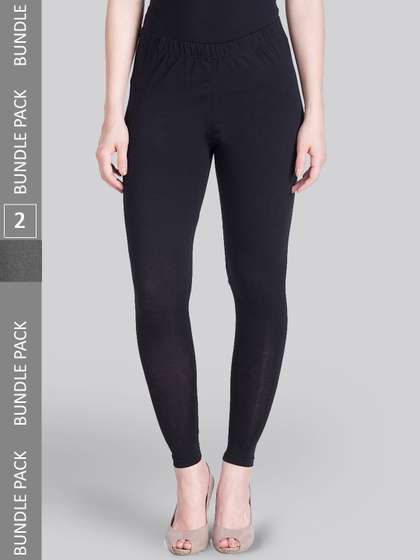 LYRA Pack Of 2
                          Ankle Length Leggings