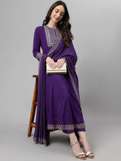 Kurta with Palazzos & Dupatta