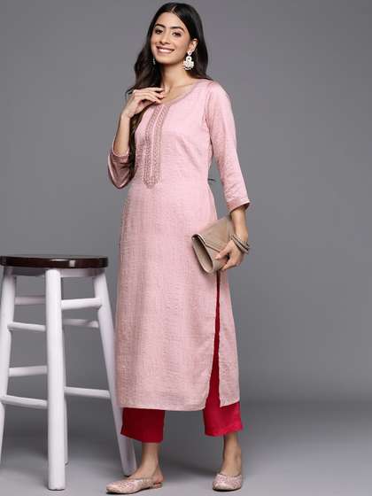 Libas Pastels Dobby Kurta