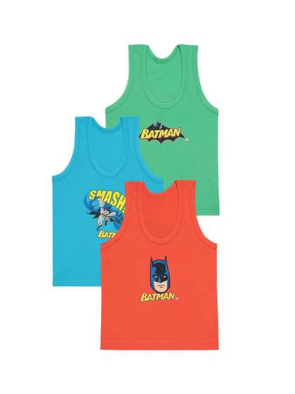 Bodycare Kids Boys Pack
                    Of 3 Cotton Innerwear Vests